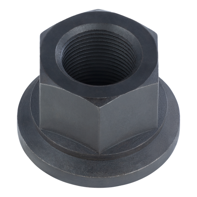 352303 - Trailer Axle Swiveling Flange Lug Nut - M22 x 1.5 Thread Size