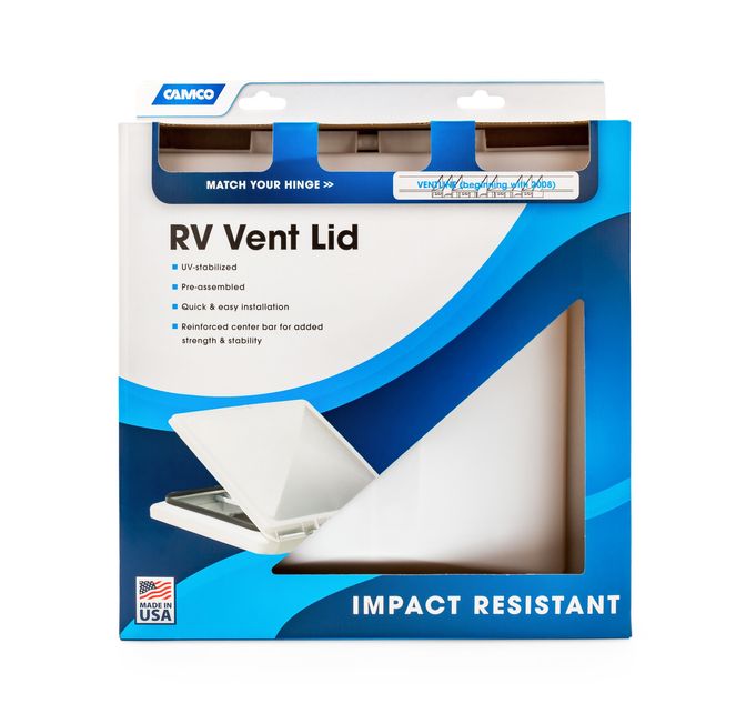 40151 - Vent Lid, Ventline '08 up, White (Eng/Fr)