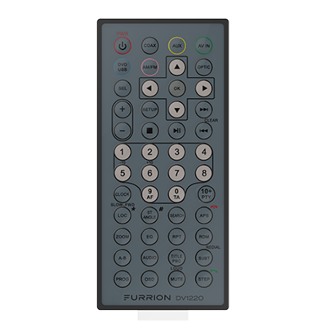 2021124247 - Replacement Remote Control for DV1220 Entertainment System #DV1220-RC