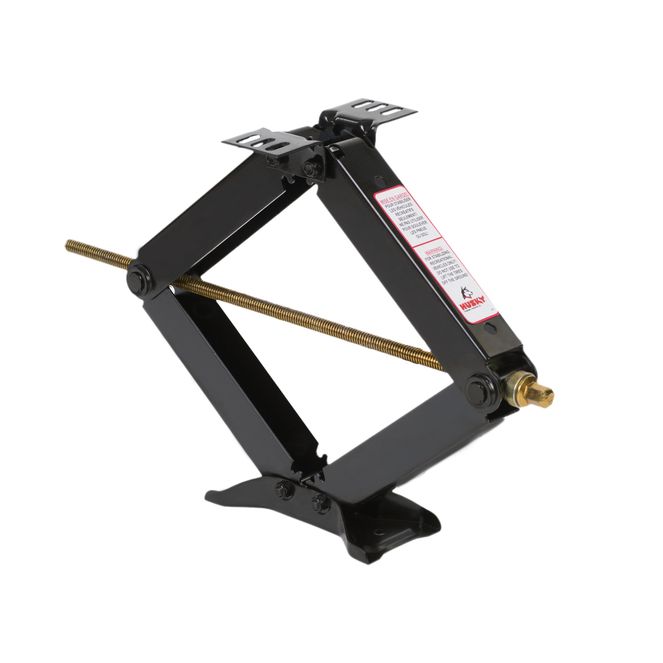 76862 - Scissor Mech 7500 LB Cap 24" Total Black Set of 2