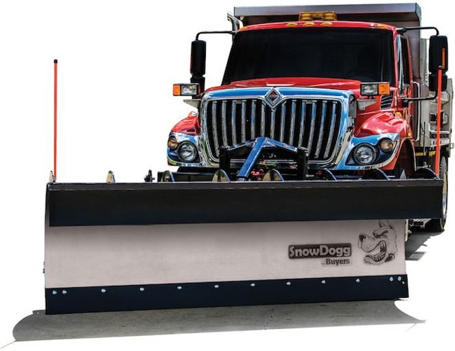 1662120202 - Full Trip Stainless MuniPlow 10 Foot x 42 Inch-Swivel-4 Inch Cylinder