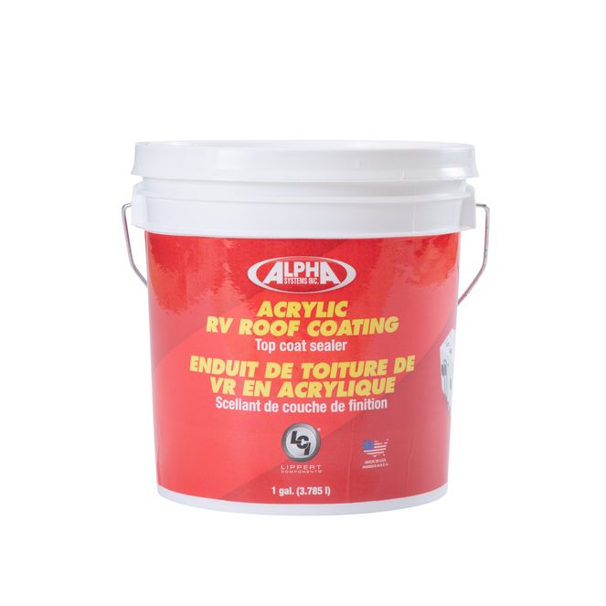 862401 - 4034 Acrylic RV Roof Coating, White (1 Gallon)