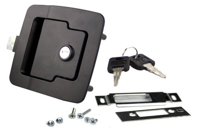317649 - Standard RV Baggage Door Latch Kit - Black