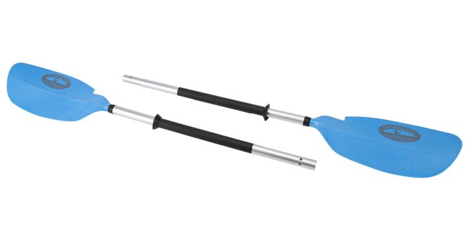 50484 - Kayak Paddle, Asymmetrical, Blue, 8.0'