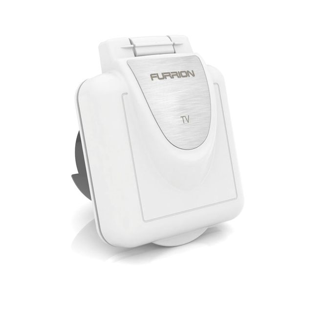 2021123867 - TV/SAT Inlet Square - White #FTVINS-PS