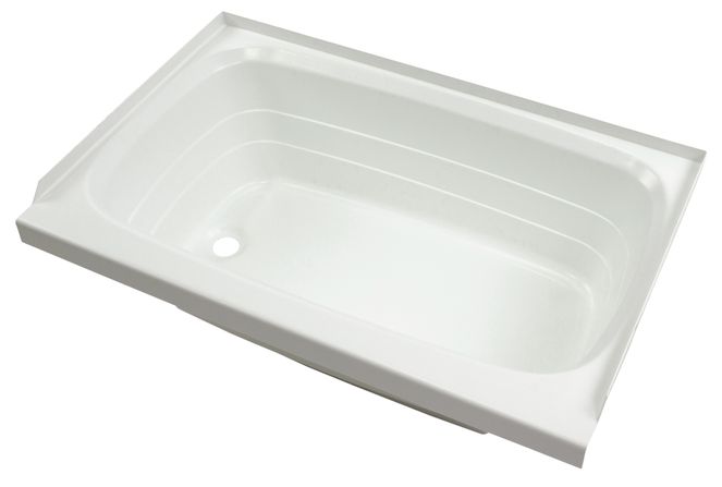209653 - Bathtub with Left Drain - 24" x 36", White #W2436LHSPK