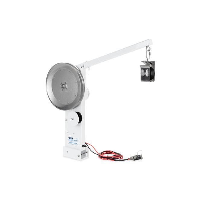 69280 - Camco TRAC Outdoors Line Hauler Boat Winch – Marine Essential Hauls up to 110 lb — Line Speed of 127-150 Ft per Min – Features Overload Protection & Low Amp Usage