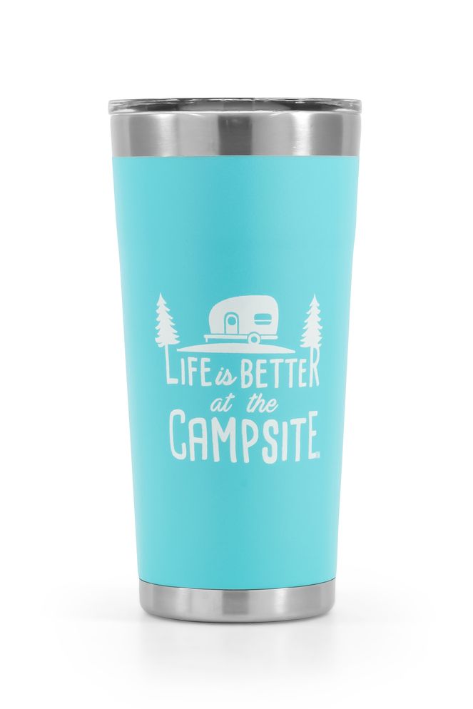 53057 - 20 oz. Stainless Steel Tumbler, Cool Blue