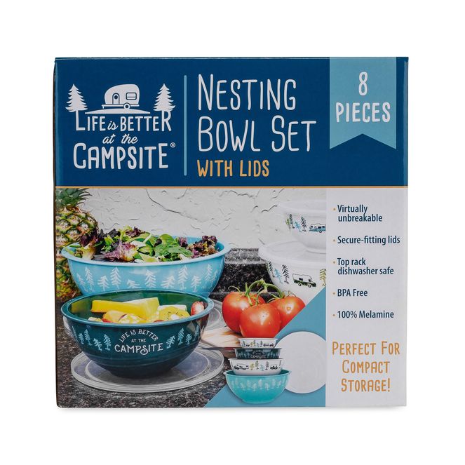 53451 - Nesting Bowl Set with Lids