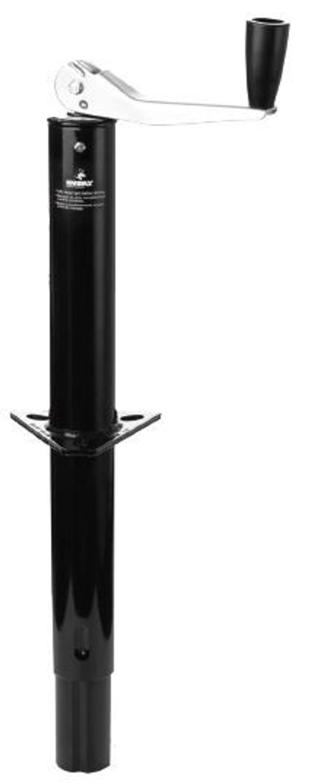 88128 - Man Top Wind Jack 5000 Cap Bolt-On or Weld-On Mnt Painted Black