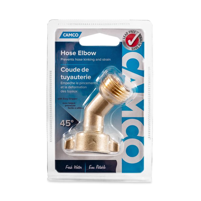 22605 - Hose Elbow 45 Degree with Gripper (E/F) LLC