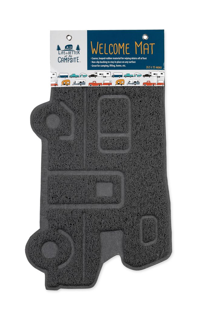 53114 - LIBATC - Scrub Rug, Gray, Retro Class C