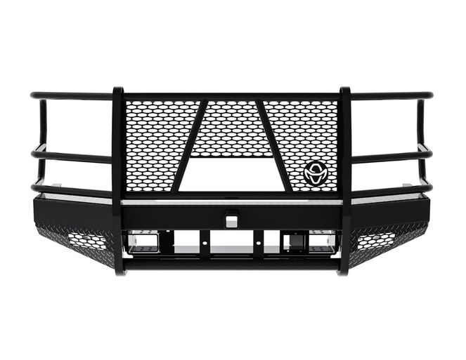 FBF205BLR - Sport Series Winch Ready Front Bumper - 2017-2022 Ford F-250 Super Duty, 2017-2022 Ford F-350 Super Duty