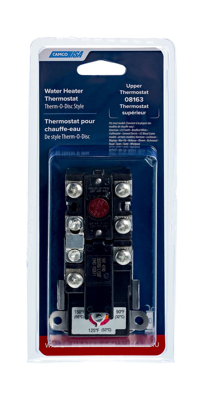 08163 - Thermostat (Upper) - TOD Style w/HLC (E/F/S)