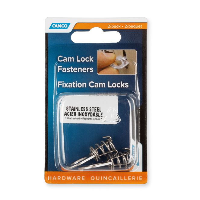 09214 - Cam Lock - Water Heater Steel 2/Card Bilingual