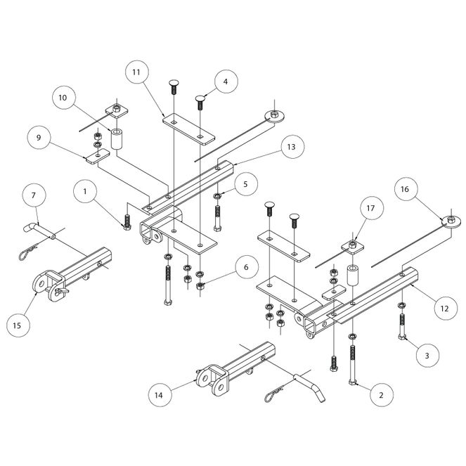 1427-3 - BASEPLATE - 2006-2010 Jeep Commander, 2005-2010 Jeep Grand Cherokee