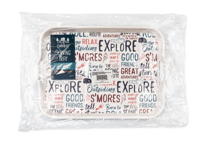 53486 - LIBATC - Melamine Tray, Graffiti Design