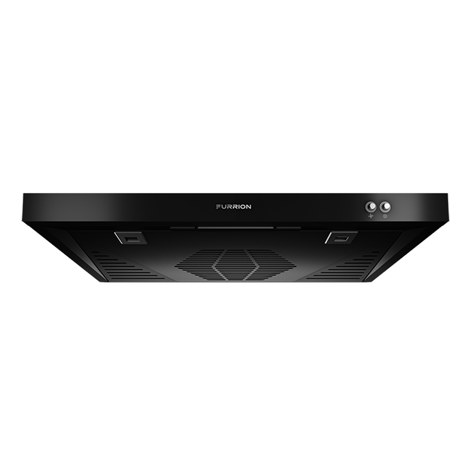 2021123620 - 12V Ductless RV Range Hood with Charcoal Filter - Black #FHO23SACRV-BL