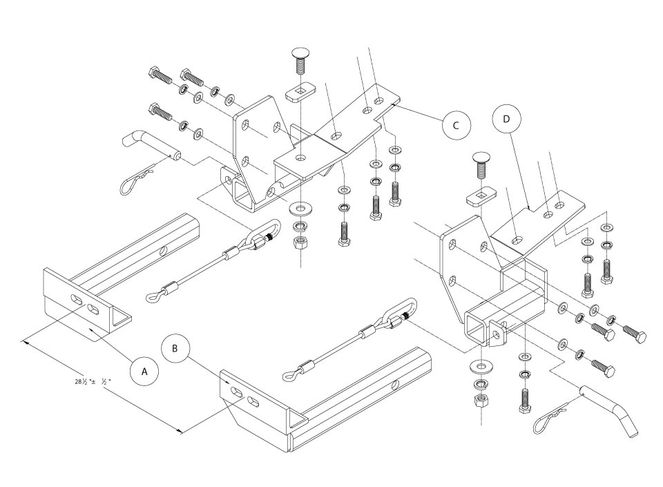 1418-1 - BASEPLATE - 1991-2001 Jeep Cherokee