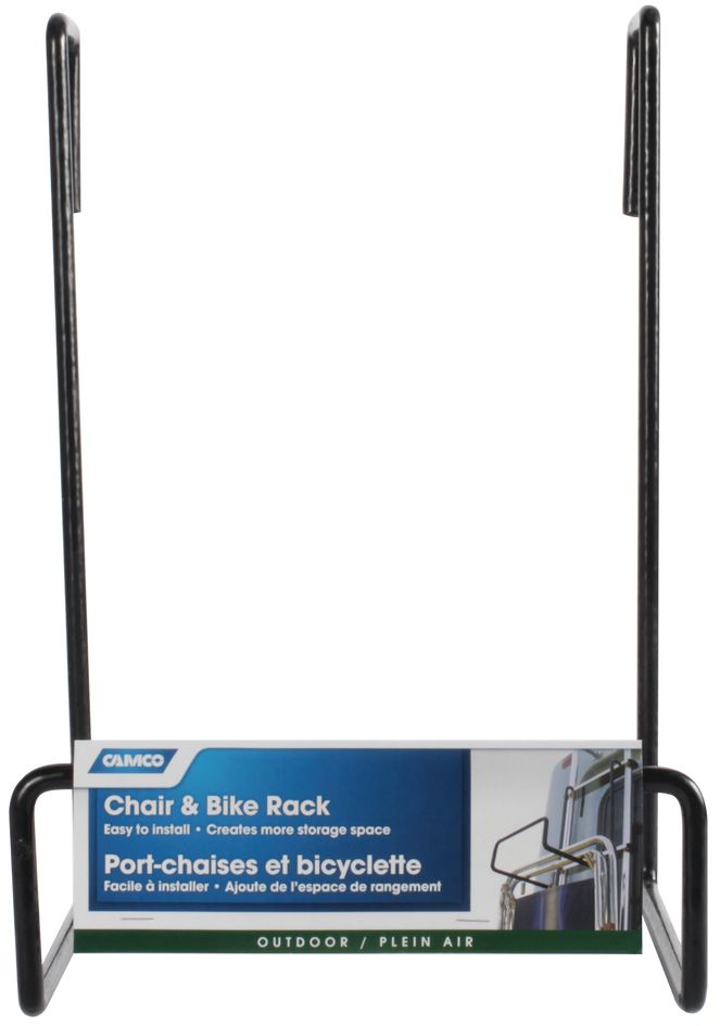 51490 - Chair Rack, Black, Hooks Over Ladder Style (Eng/Fr)