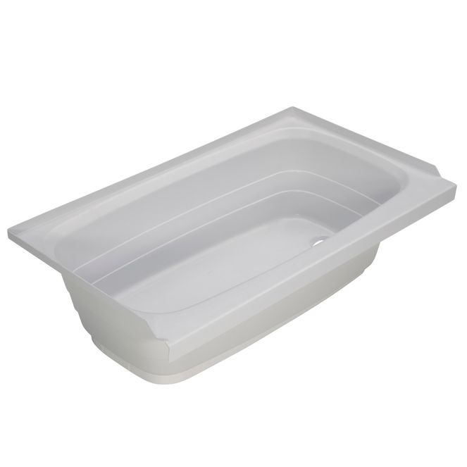 209678 - Bathtub with Right Drain - 24" x 40", White #W2440RHSPK