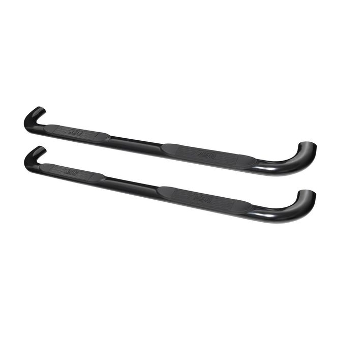 21-4135 - Platinum 4 Oval Nerf Step Bars - 2019-2026 Chevrolet Silverado 1500, 2019-2026 GMC Sierra 1500