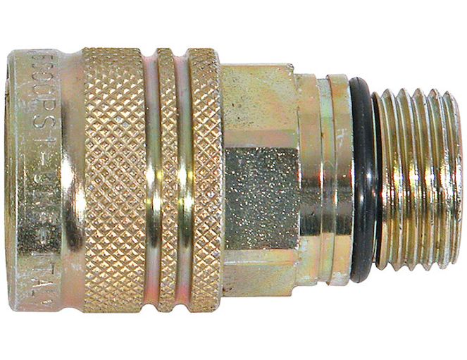 1304029 - SAM Female Coupler 3/4-16 Valve Block Side-Replaces Meyer #22294
