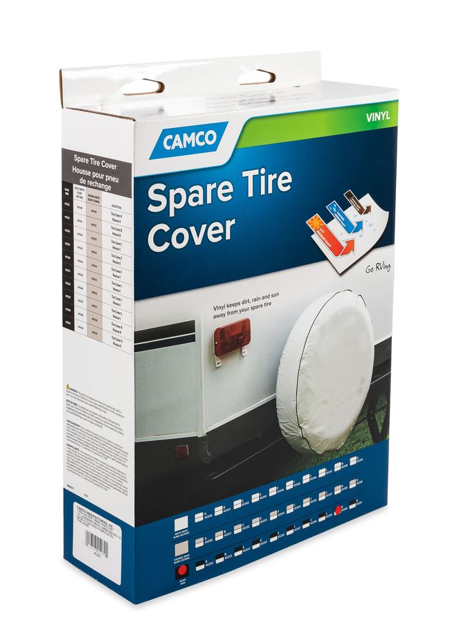 45260 - Cover,SpareTire N_24" Dia Vinyl, Black (E/F)