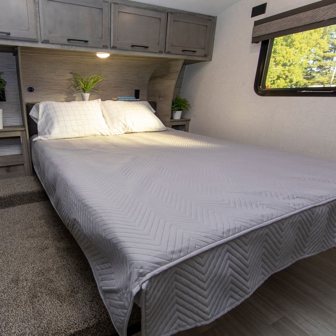 2022107820 - Easy Zzzs™ RV Bedding Set - Queen, Grey