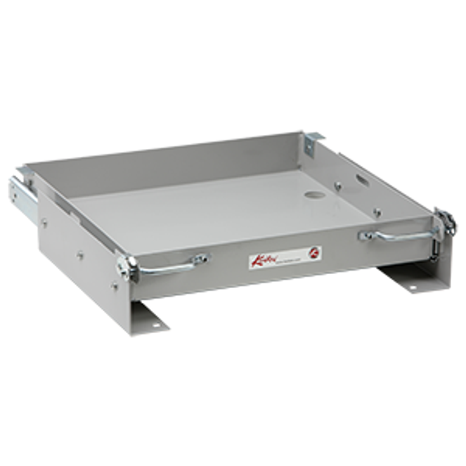 366329 - Heavy-Duty Sliding RV Battery Tray - 15-13/16"
