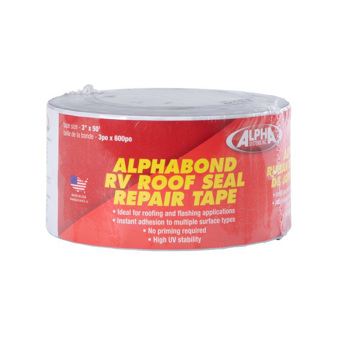 862408 - ALPHABOND TPO Tape 3" x 50', White