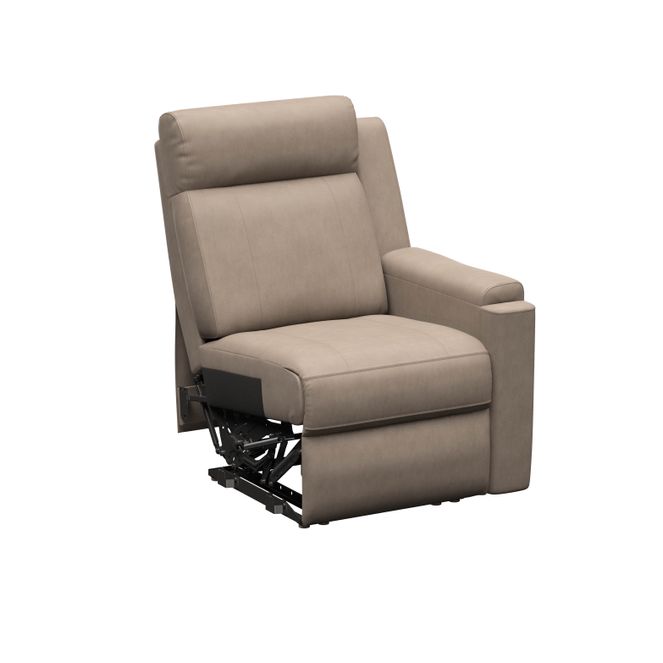 2024044097 - Signature Heritage Series RV Theater Seating Recliner - Left Arm, Driftwood
