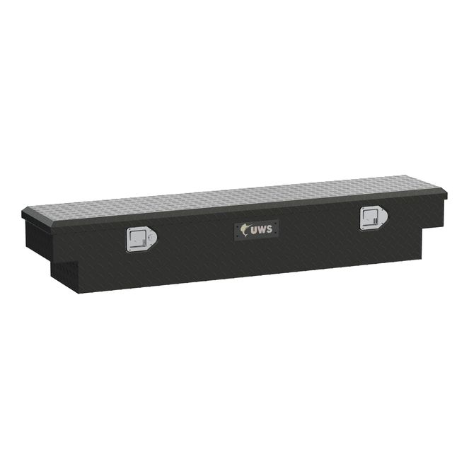 UWS UTV-59-MB Matte Black Aluminum UTV Tool Box (LTL Shipping Only)