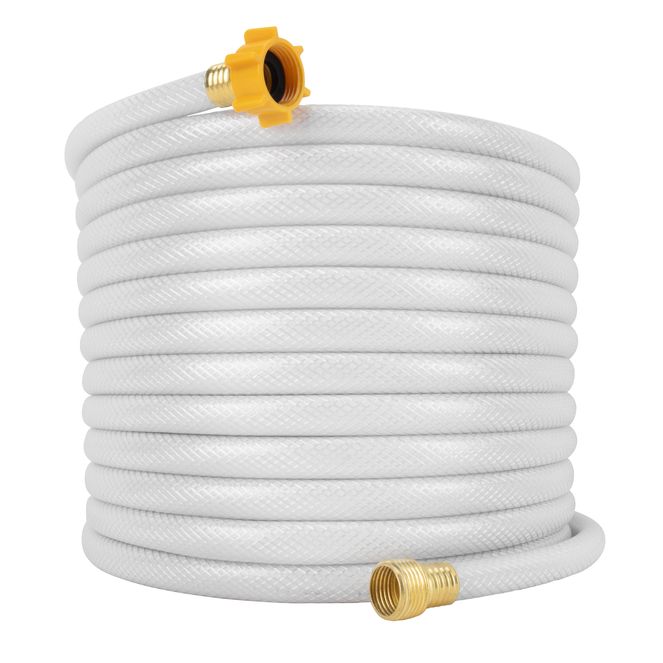 22753 - 50' Premium Grade Marine/RV Drinking Water Hose — Certified For Drinking Water & Lead-Free — Anti-Kink Design — Made with Quality PVC — UV Stabilized for Long Use — 1/2" ID