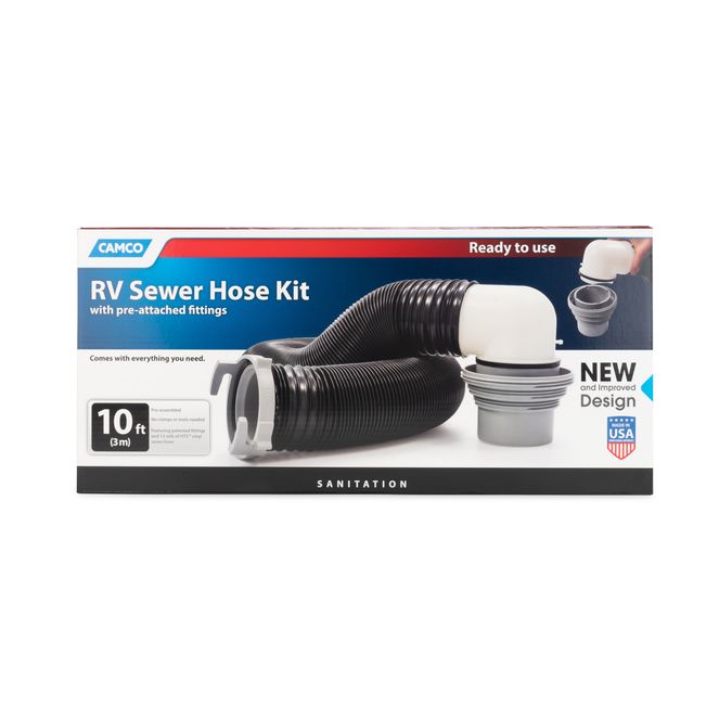 39551 - 10-Foot Ready-to-Use RV Sewer Kit