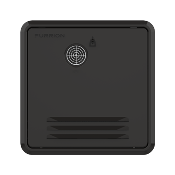2021124010 - 16.1" x 16.1" Black Retrofit Door for Tankless RV Water Heating System #FWH09EA-BL-AM