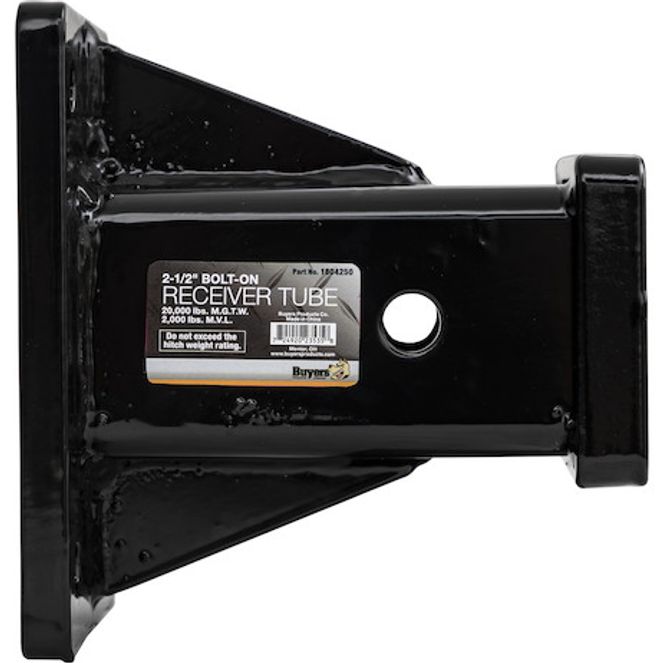 1804250 - Bolt-On Receiver Tube For 2-1/2 Inch Receivers