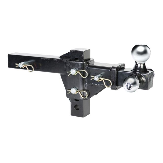30001 - Fits 2" Recvr 2000-10000-14000 Gross Chr 1-7/8" & 2" & 2-5/16" Adjustable Black