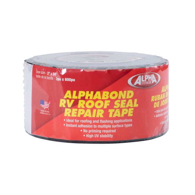 862406 - ALPHABOND TPO Tape 3" x 50', Black