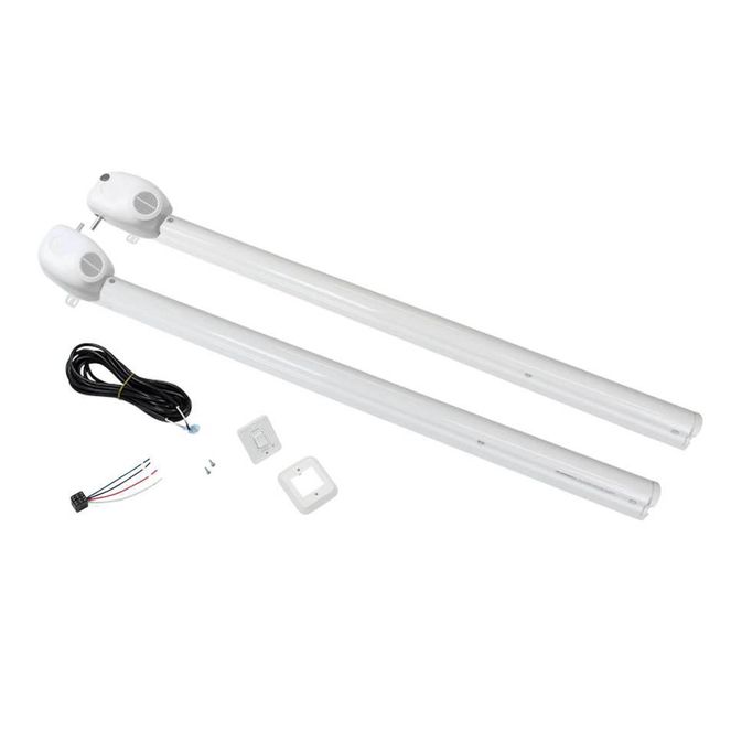 351397 - Speaker Head Power Hardware Kit for Flat Awnings (69" Arms) White