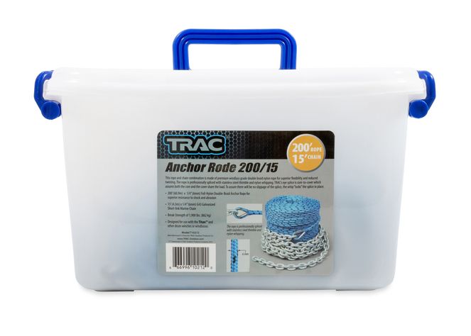 69082 - Anchor Rode, 6mm x 200' Rope/15' Chain
