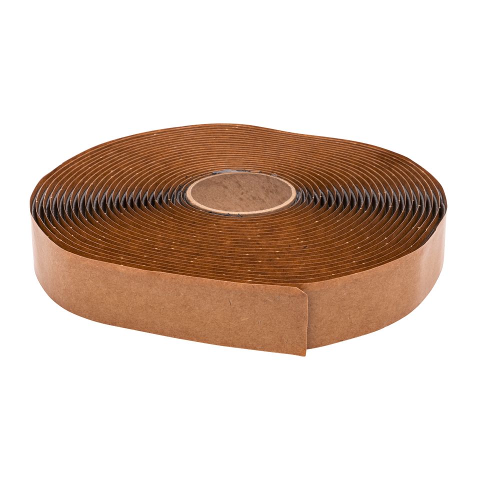 2020002259 - Q130 1/8" x 1" x 30' Butyl Tape, White (Case of 16)