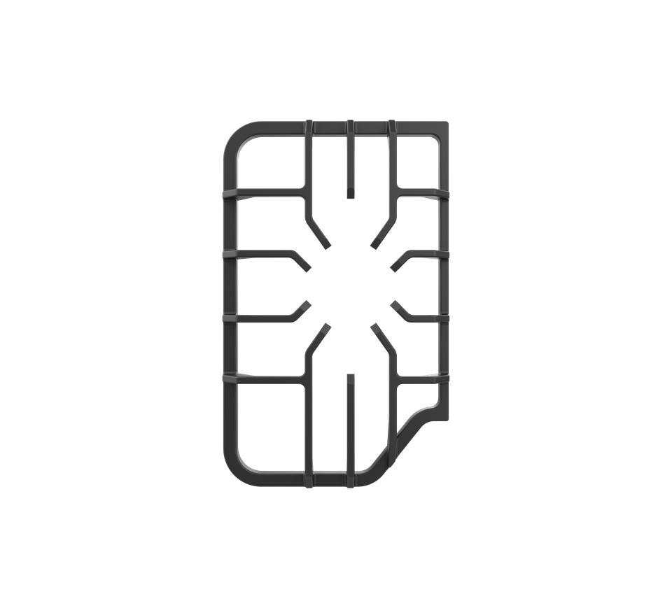 2021124181 - Replacement Left-Hand Grate for Chef Collection Gas Cooktop #C-FGH4ZSA-SS-Lgrate