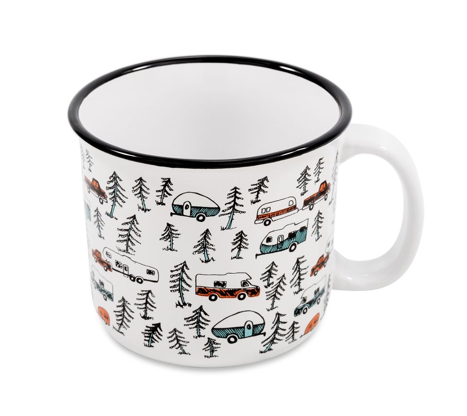 53383 - LIBATC, Mug, White, Sketch, 14oz