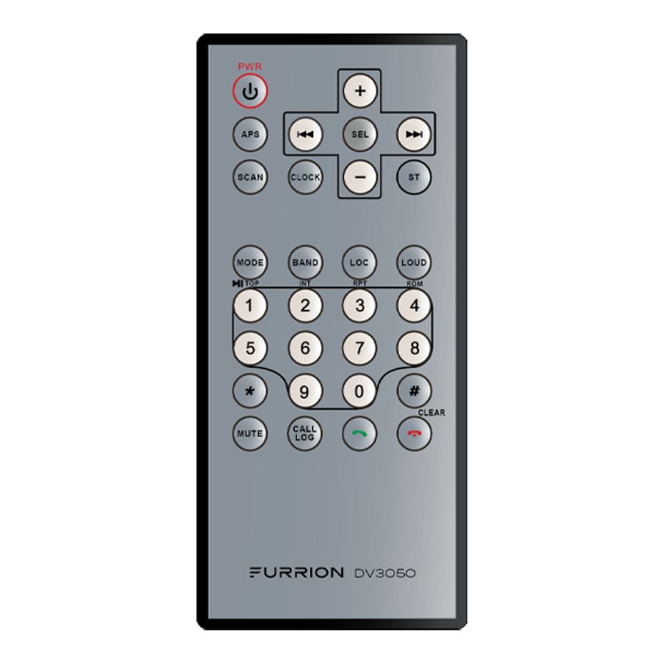 2021124264 - Replacement Remote Control for DV3050 Stereo #DV3050-RC