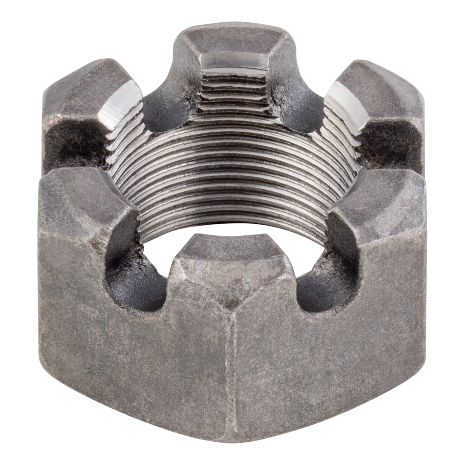 181894 - 6-Slot Castle Spindle Nut - 10,000-lb. Axles, 1-1/2"-12 Thread Size