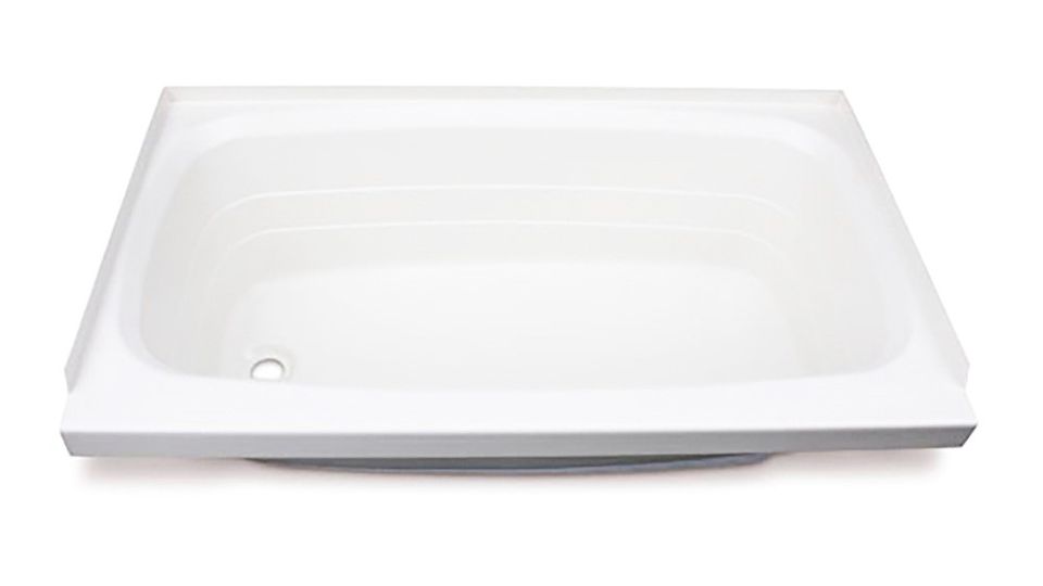 209681 - Bathtub with Left Drain - 24" x 46", White #W2446LHSPK