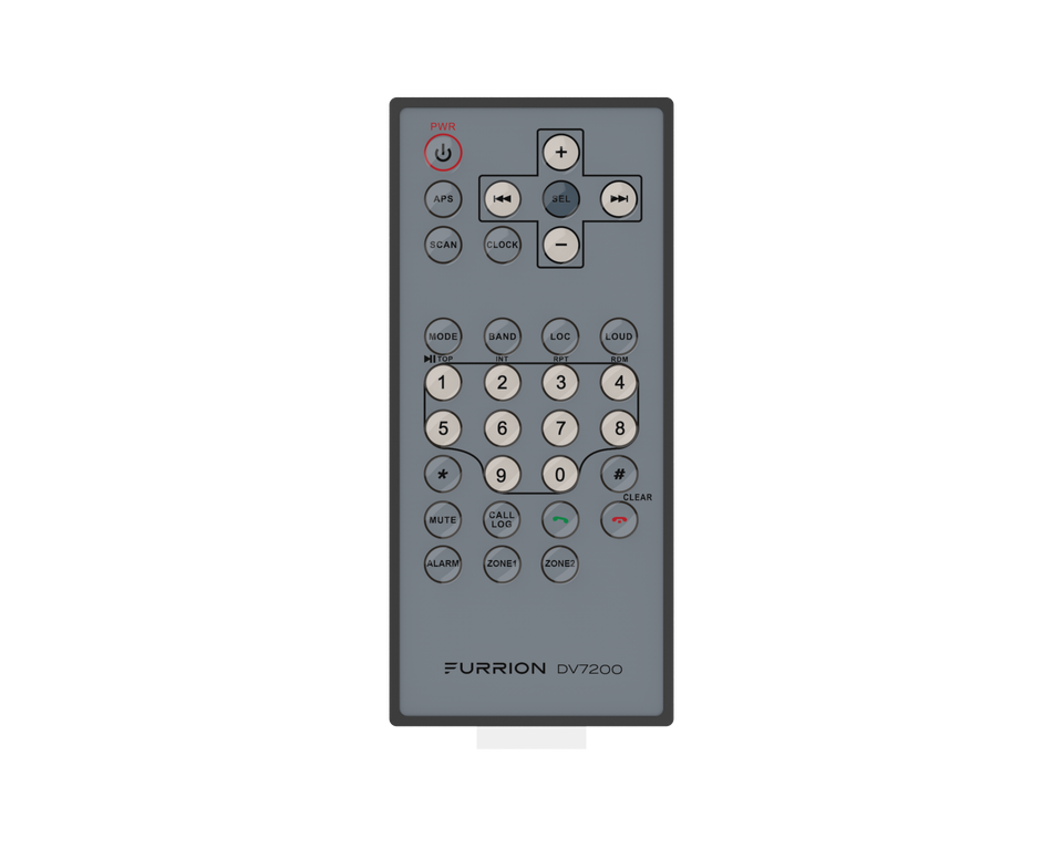 2021124164 - Replacement Remote Control for DV7200 Entertainment System #DV7200-RC