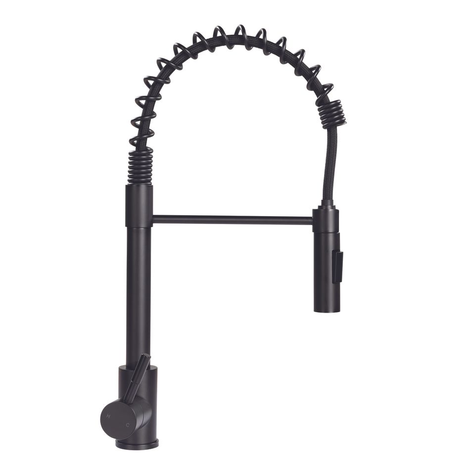 2021090598 - Flow Max™ Coiled Kitchen Faucet - Black Matte