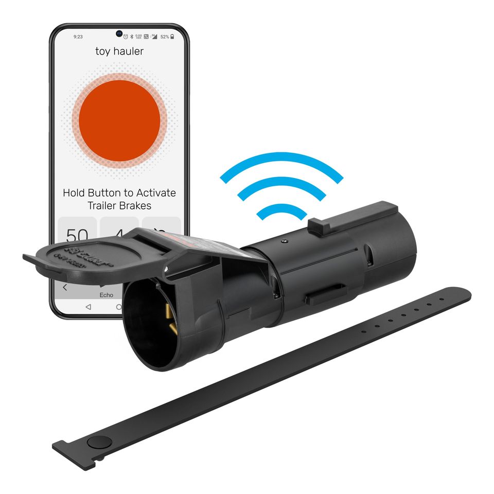 51180 - Echo Mobile Electric Trailer Brake Controller with Bluetooth® Enabled Smartphone Connection, Proportional
